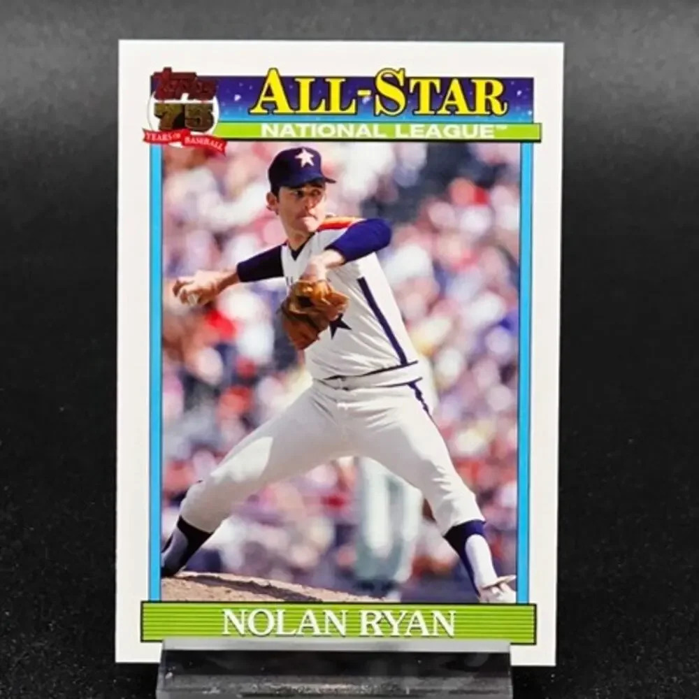 Nolan Ryan Diamond Kings Purple Foil All-Stars Texas Rangers Hall of Famer